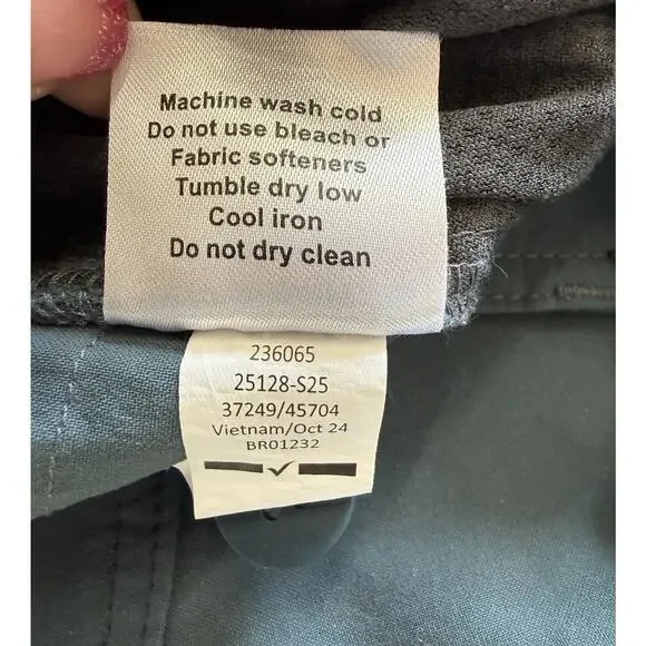 REI Co-Op Sahara Convertible Pants 36 X 34 Stone Blue Men’s Hiking Camping EUC